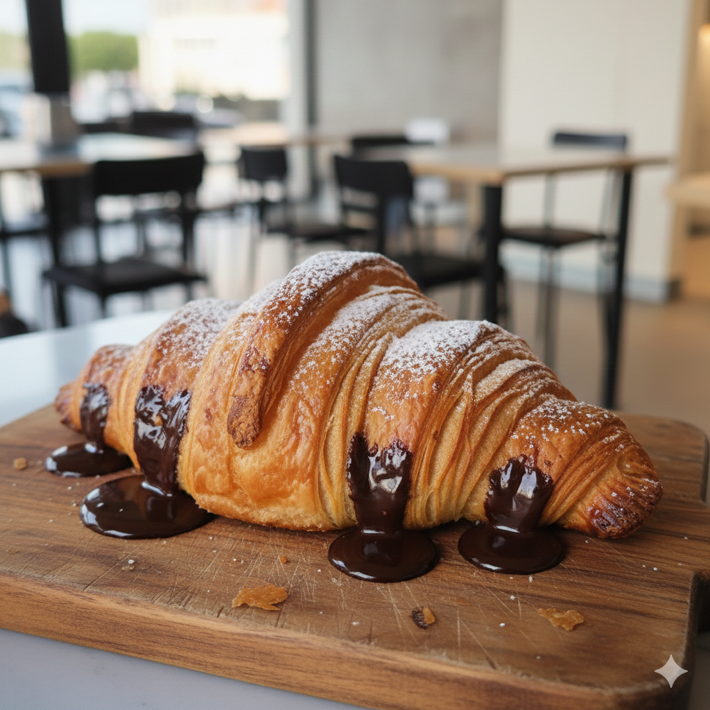 Çikolatali Kruvasan